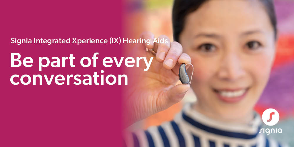 Modern hearing aids - Be part of every conversation